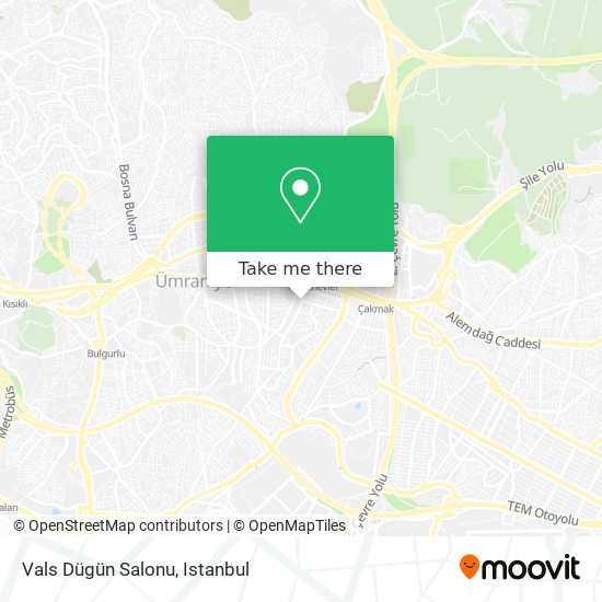 Vals Dügün Salonu map