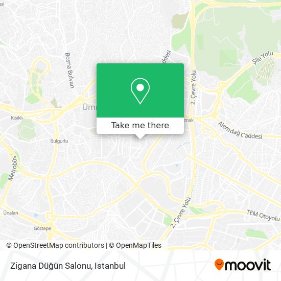 Zigana Düğün Salonu map