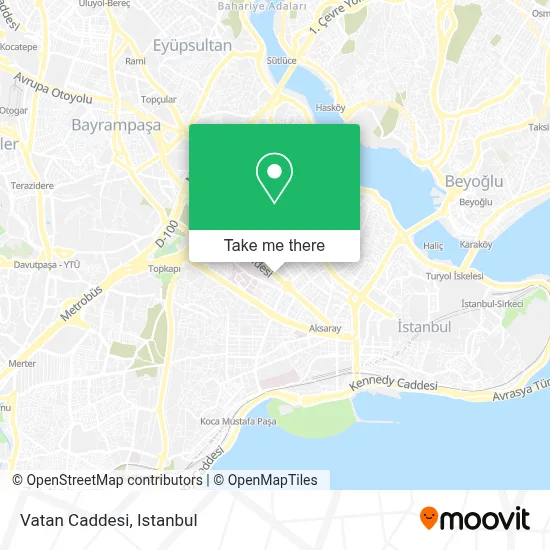 Vatan Caddesi map