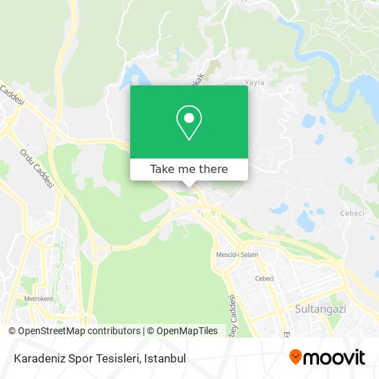 Karadeniz Spor Tesisleri map