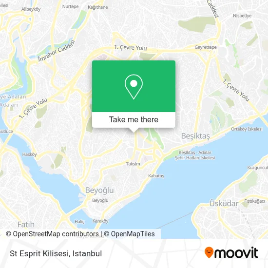 St Esprit Kilisesi map