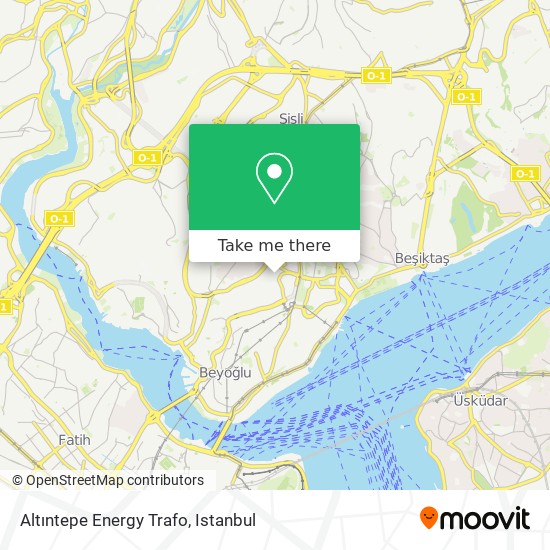 Altıntepe Energy Trafo map