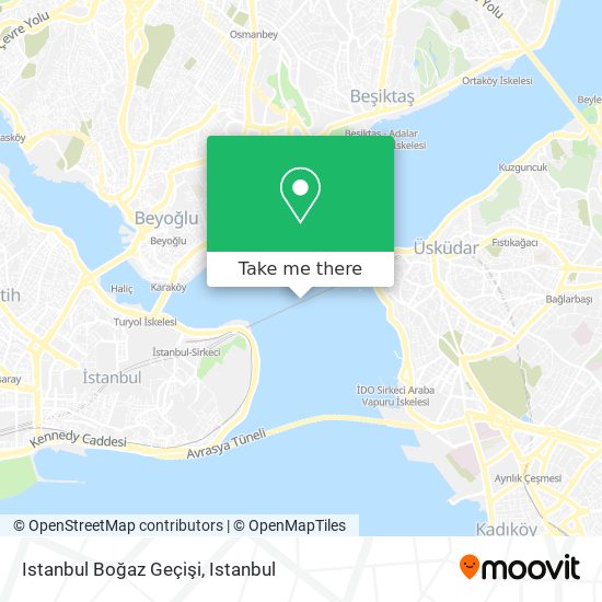 Istanbul Boğaz Geçişi map