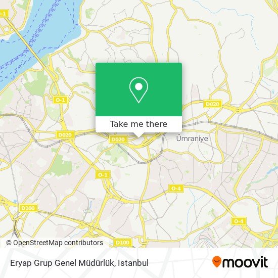 Eryap Grup Genel Müdürlük map