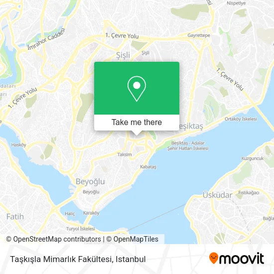 Taşkışla Mimarlık Fakültesi map