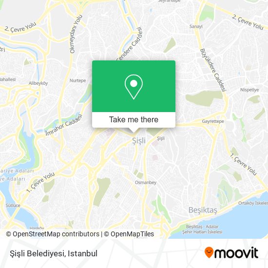 Şişli Belediyesi map