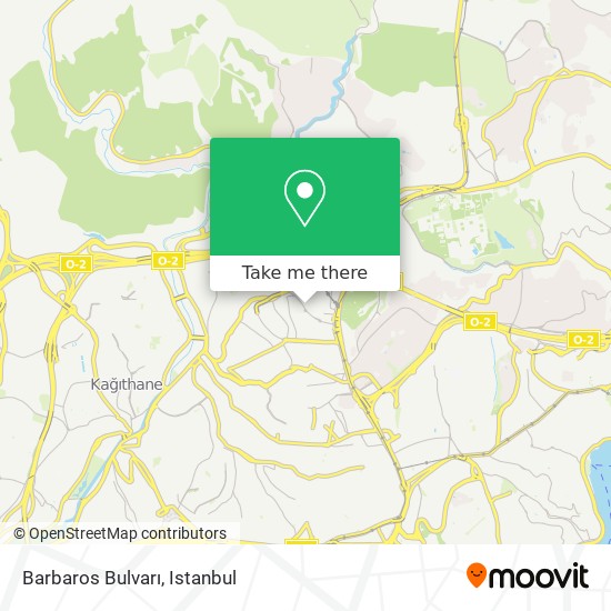Barbaros Bulvarı map