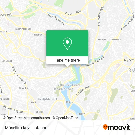 Müsellim köyü map