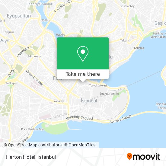 Herton  Hotel map