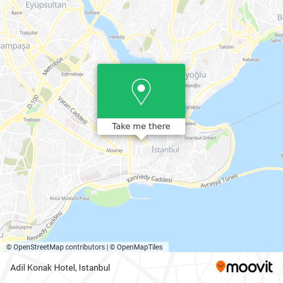 Adil Konak Hotel map