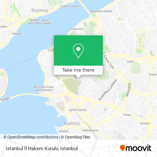 İstanbul İl Hakem Kurulu map