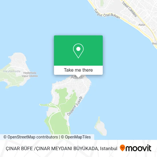 ÇINAR BÜFE /ÇINAR MEYDANI BÜYÜKADA map