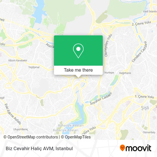 Biz Cevahir Haliç AVM map