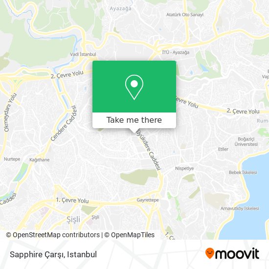 Sapphire Çarşı map