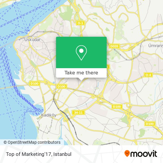 Top of Marketing'17 map