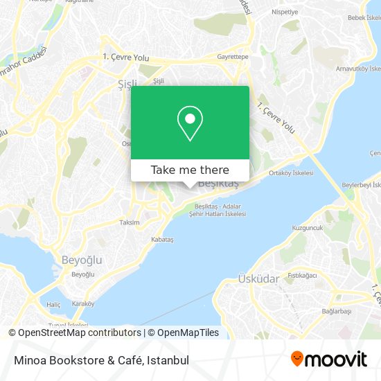 Minoa Bookstore & Café map