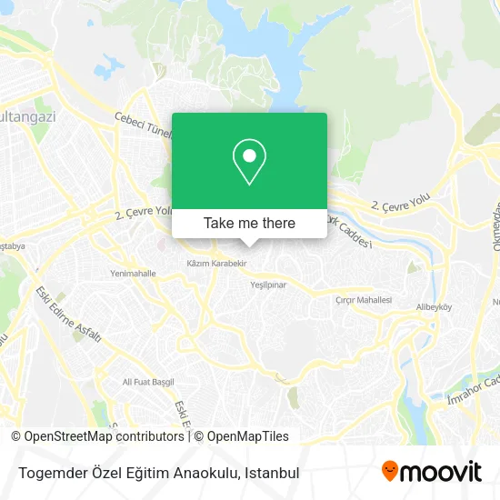 Togemder Özel Eğitim Anaokulu map