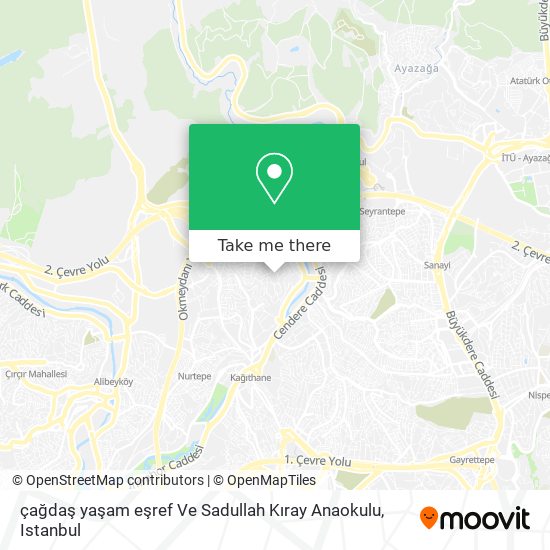 çağdaş yaşam eşref Ve Sadullah Kıray Anaokulu map