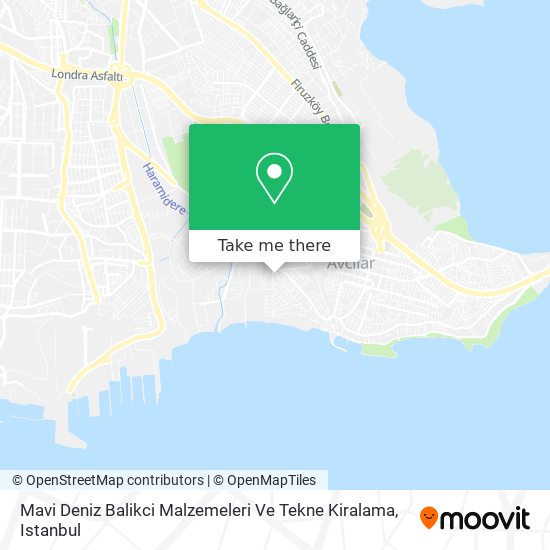 Mavi Deniz Balikci Malzemeleri Ve Tekne Kiralama map