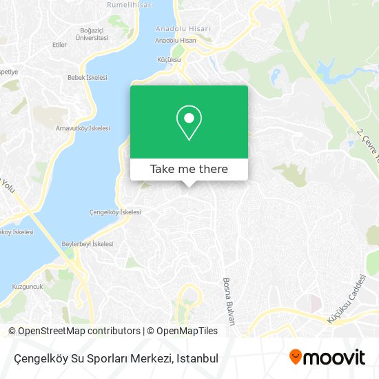 Çengelköy Su Sporları Merkezi map