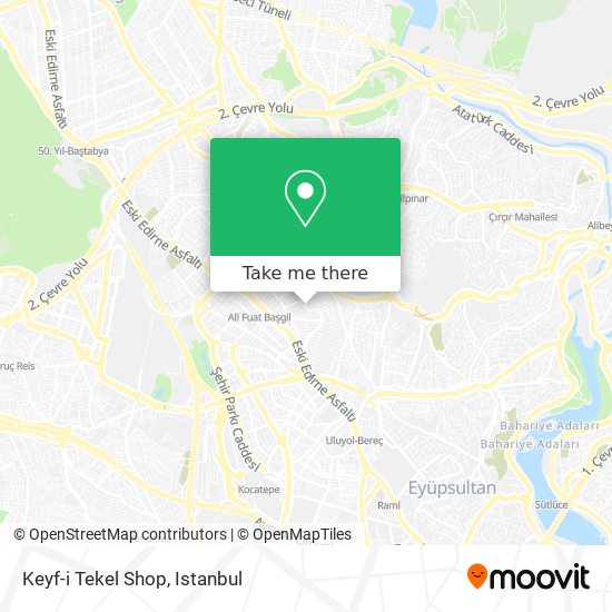 Keyf-i Tekel Shop map