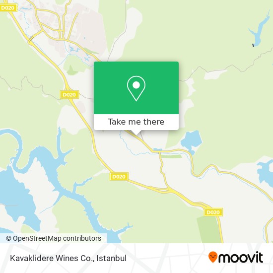 Kavaklidere Wines Co. map