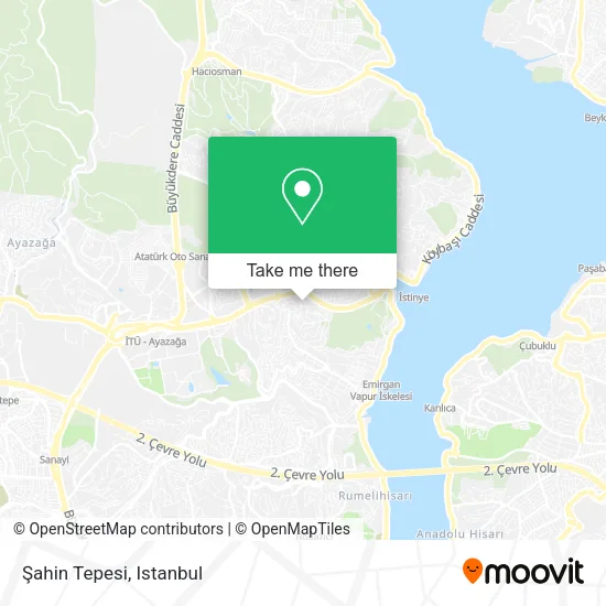 Şahin Tepesi map