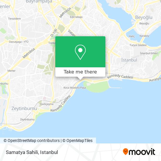 Samatya Sahili map