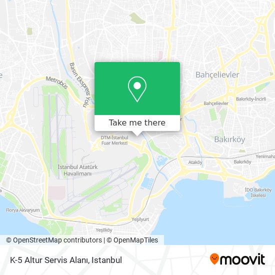 K-5 Altur Servis Alanı map