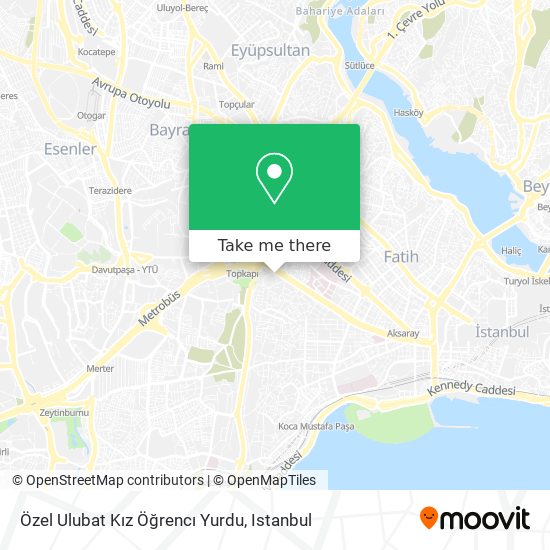 Özel Ulubat Kız Öğrencı Yurdu map