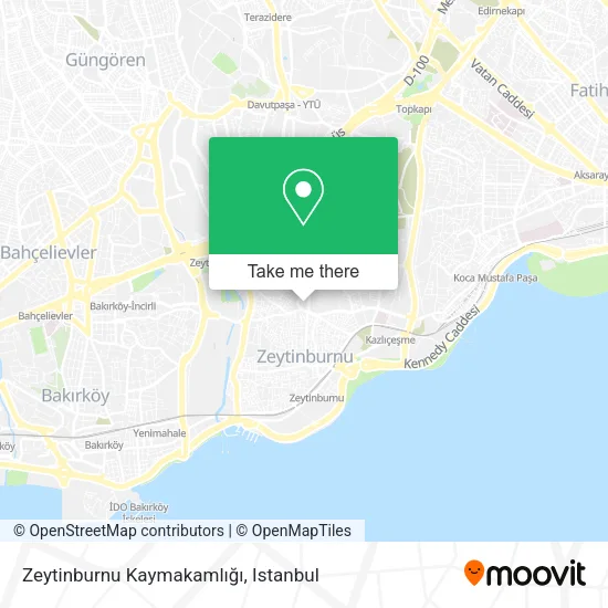 Zeytinburnu Kaymakamlığı map