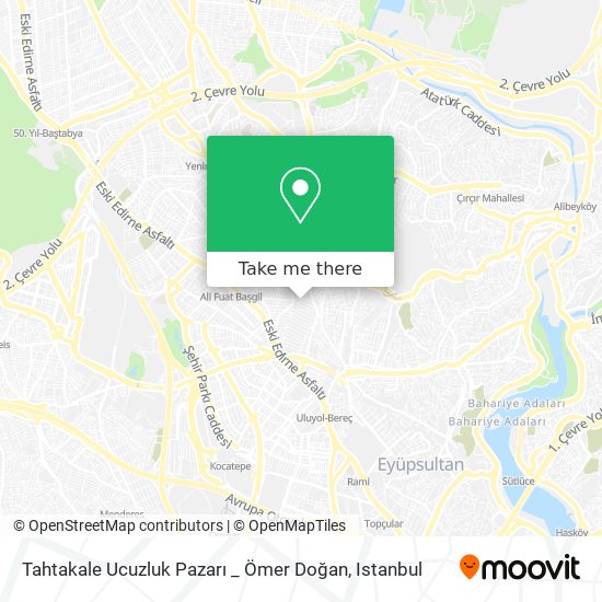 Tahtakale Ucuzluk Pazarı _ Ömer Doğan map