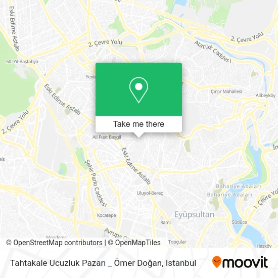 Tahtakale Ucuzluk Pazarı _ Ömer Doğan map