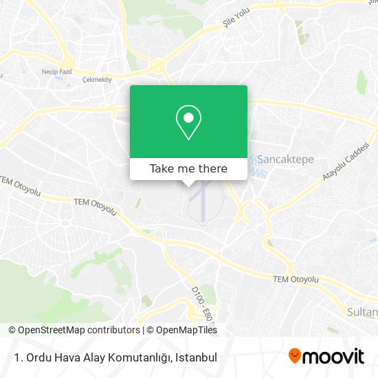 1. Ordu Hava Alay Komutanlığı map