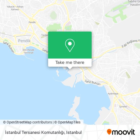 İstanbul Tersanesi Komutanlığı map
