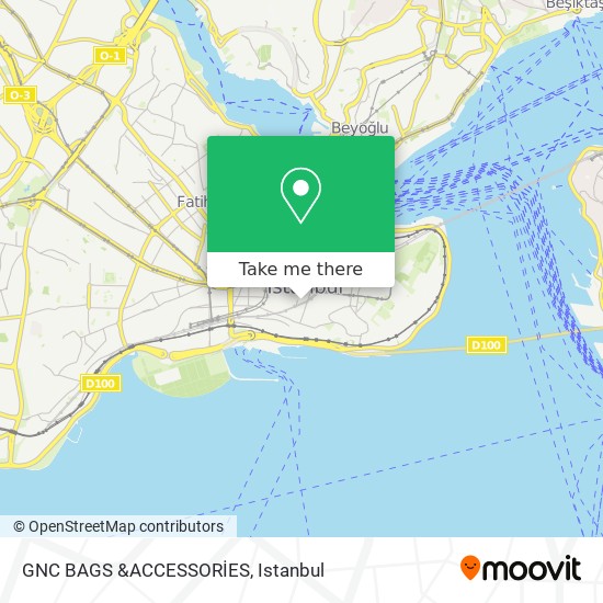 GNC BAGS &ACCESSORİES map