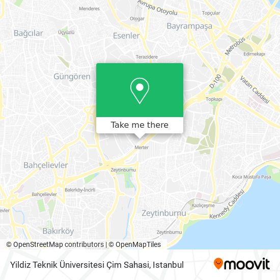 Yildiz Teknik Üniversitesi Çim Sahasi map