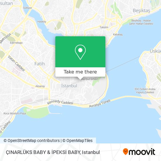 ÇINARLÜKS BABY & İPEKSİ BABY map