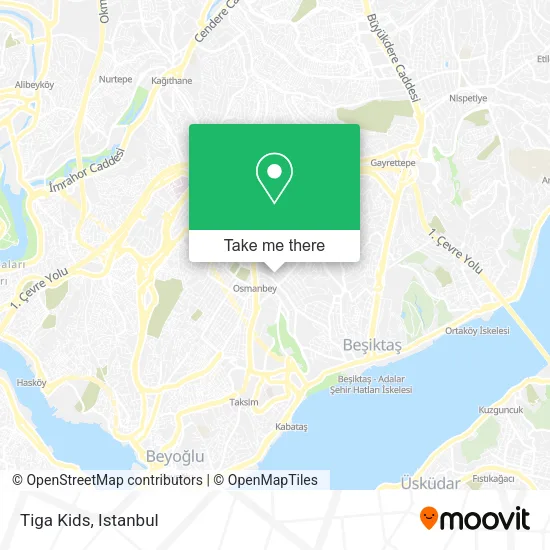 Tiga Kids map