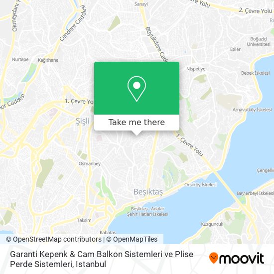 Garanti Kepenk & Cam Balkon Sistemleri ve Plise Perde Sistemleri map