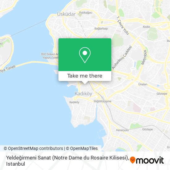 Yeldeğirmeni Sanat (Notre Dame du Rosaire Kilisesi) map