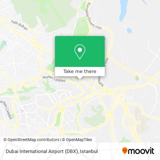 Dubai International Airport (DBX) map