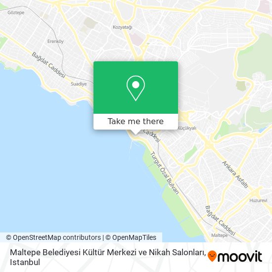 Maltepe Belediyesi Kültür Merkezi ve Nikah Salonları map