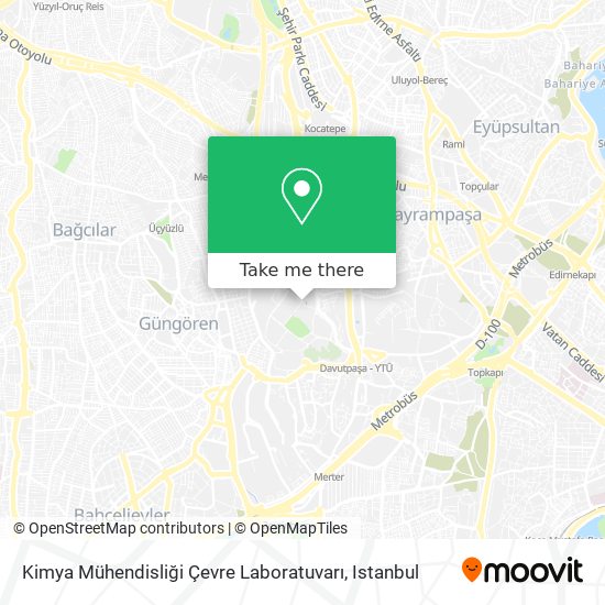 Kimya Mühendisliği Çevre Laboratuvarı map