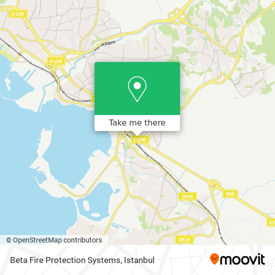 Beta Fire Protection Systems map