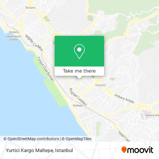 Yurtici Kargo Maltepe map