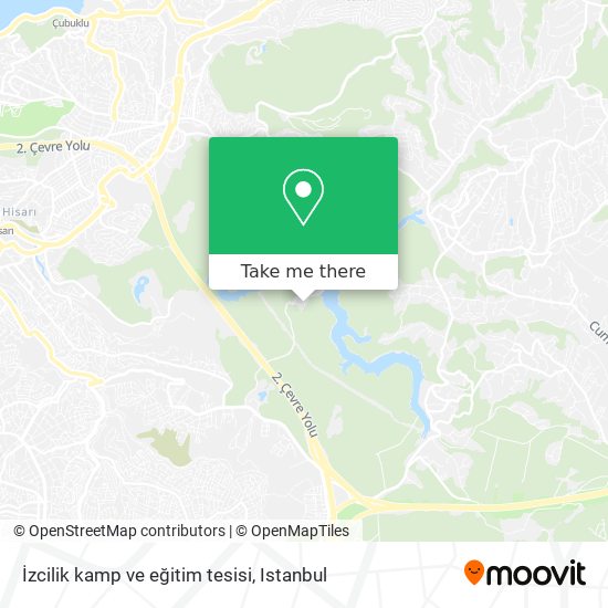İzcilik kamp ve eğitim tesisi map