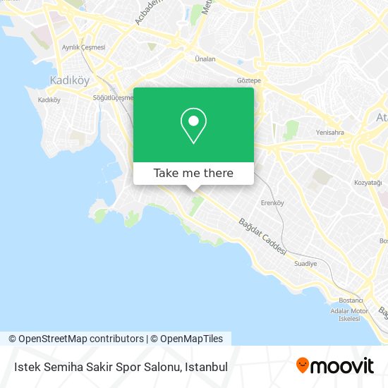Istek Semiha Sakir Spor Salonu map