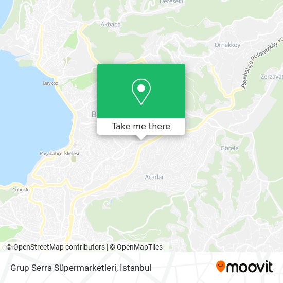 Grup Serra Süpermarketleri map