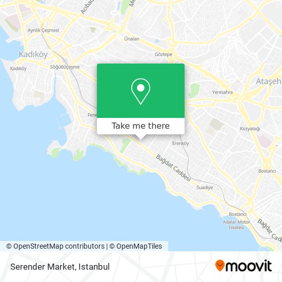 Serender Market map